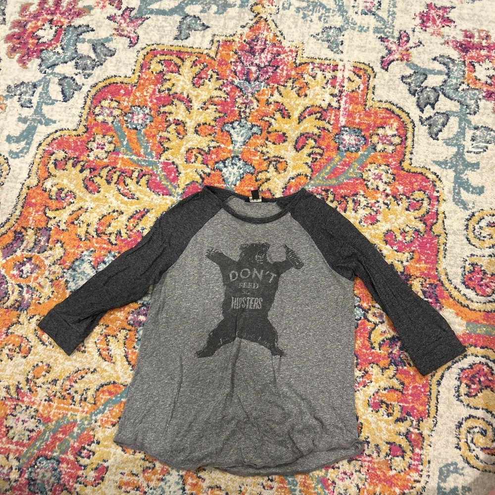 Lucky Brand Don’t Feed The Hipsters Long Sleeve Tee